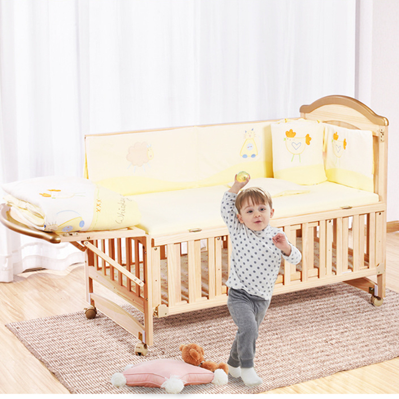 Solid Wood The Designer Extendable Baby Crib