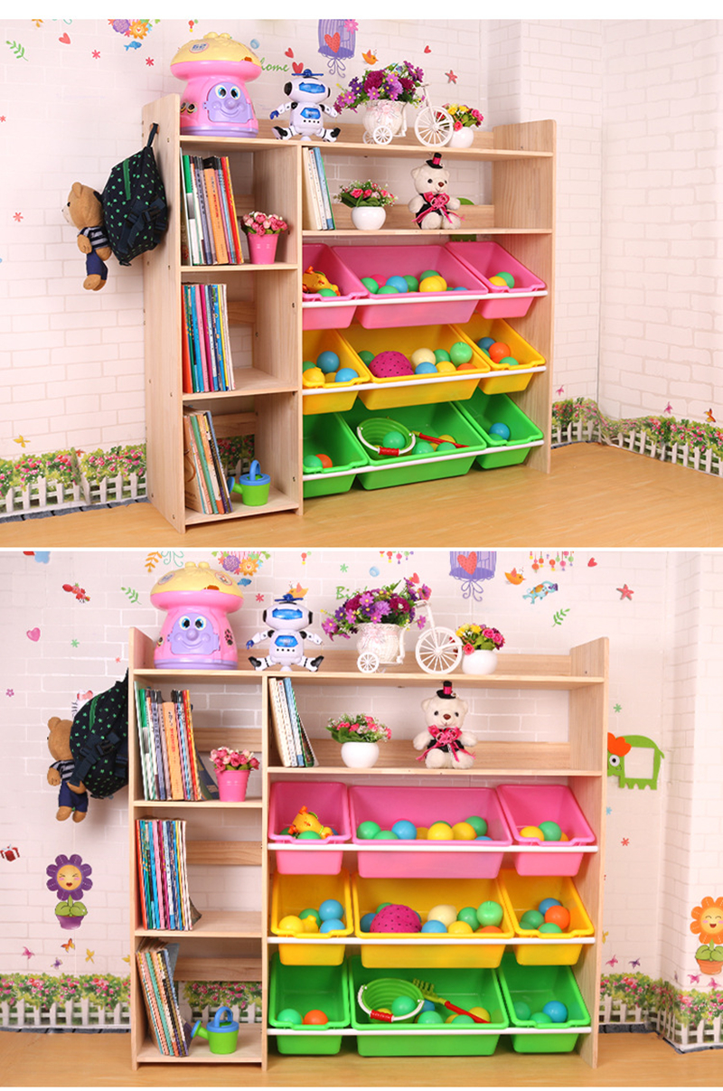 Solid wood bookcase for children (9).jpg
