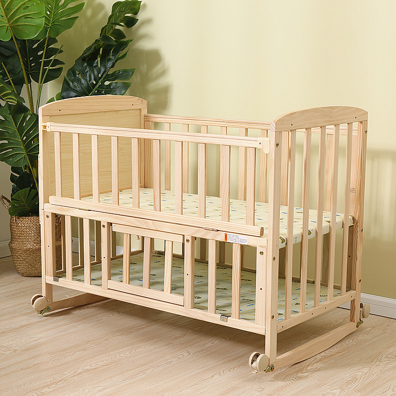Multifunctional Wooden Baby Crib  (2).jpg