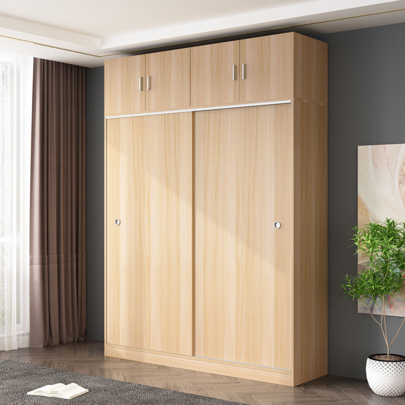 Simple solid wood wardrobe (4).jpg