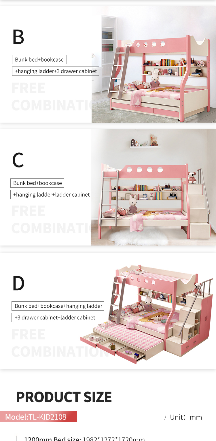 Children bed Baby Folding bunk bed (10).jpg
