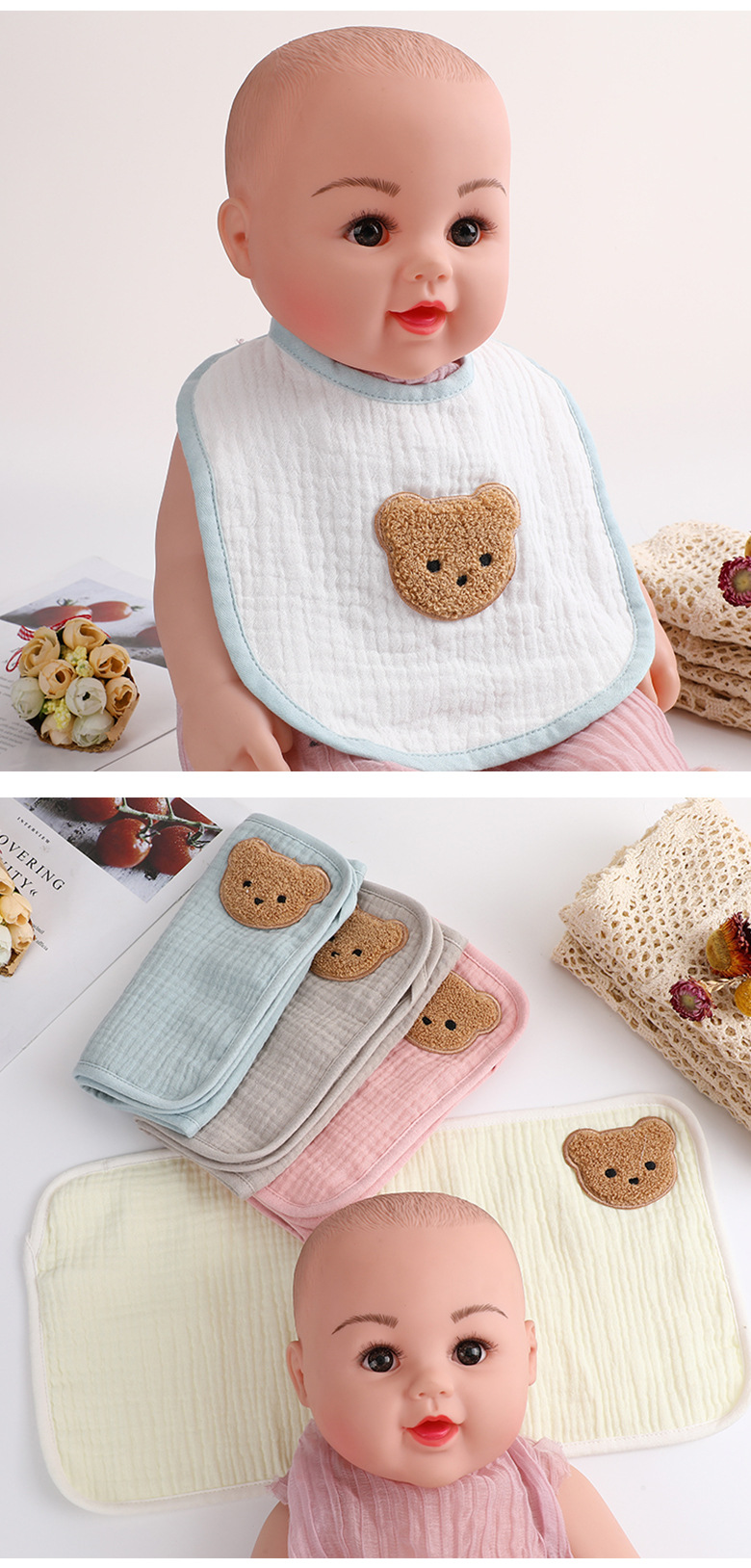Baby bear embroidered saliva towel (8).jpg