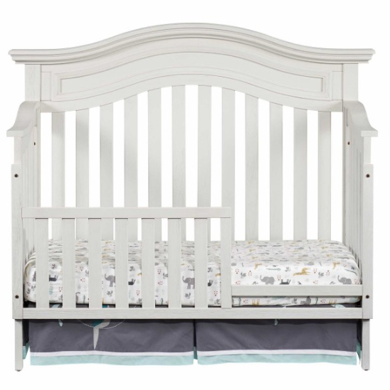 Height adjustable european style wooden kids bed for new born baby (1).jpg
