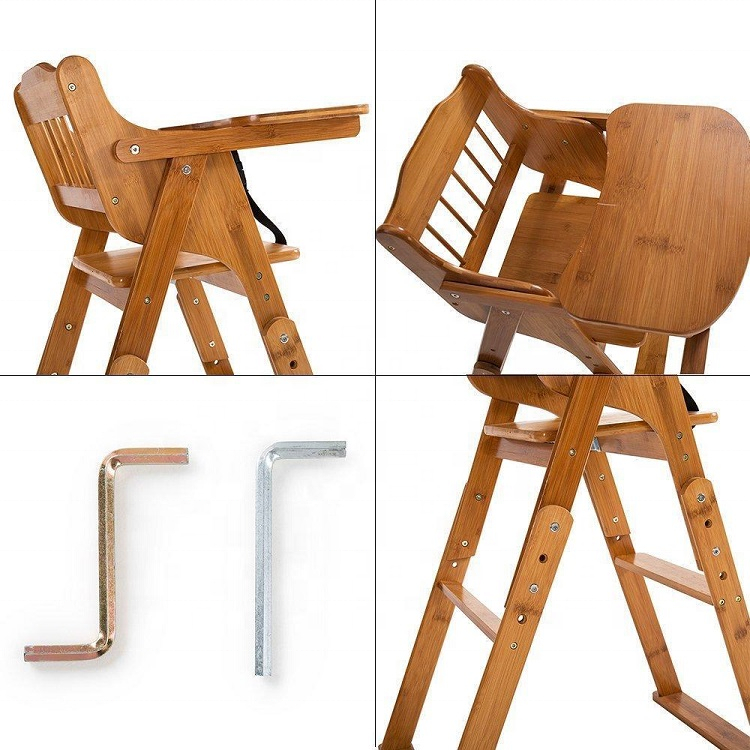 baby high quality chair bamboo stool children toddler restaurant chair (1)_副本.jpg