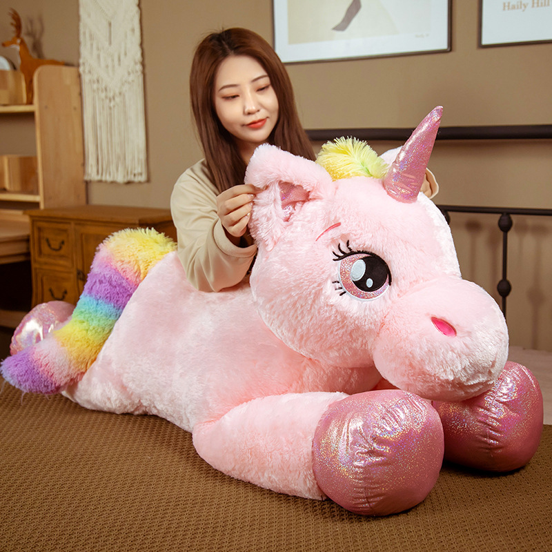 Rainbow fart unicorn doll skin plush toy (4).jpg
