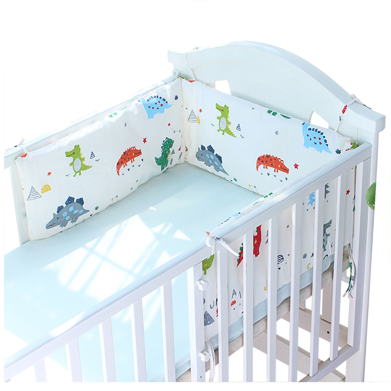 Baby crib bed circumference 100% cotton anti-collision circumference (3).jpg
