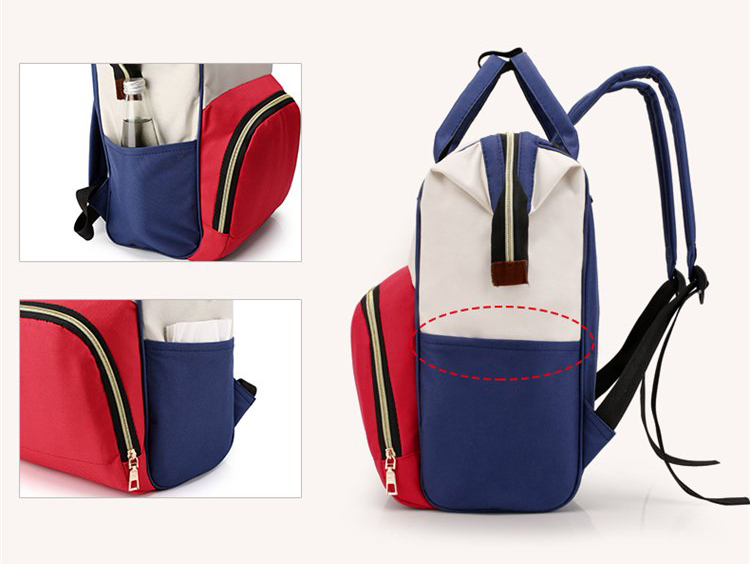 hot selling Lequeen mommy Nappy Bag Travel Backpack Multifunctional Backpack Diaper Bag (10).jpg