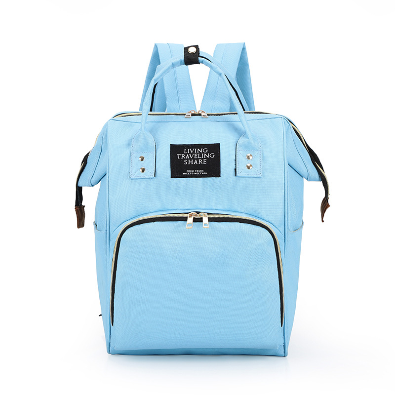 hot selling Lequeen mommy Nappy Bag Travel Backpack Multifunctional Backpack Diaper Bag (16).jpg