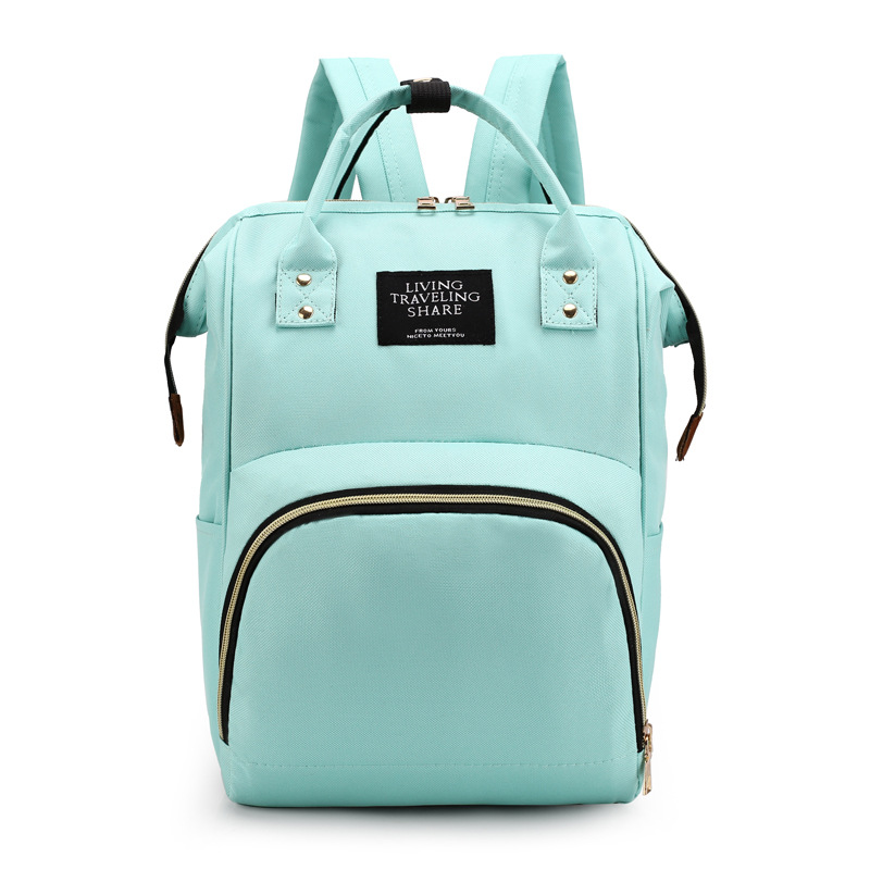 hot selling Lequeen mommy Nappy Bag Travel Backpack Multifunctional Backpack Diaper Bag (17).jpg