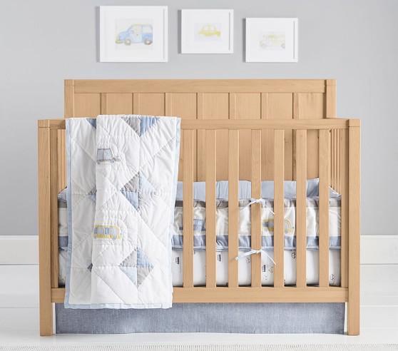 Convertible cheap pine cribs beds customized (3).jpg