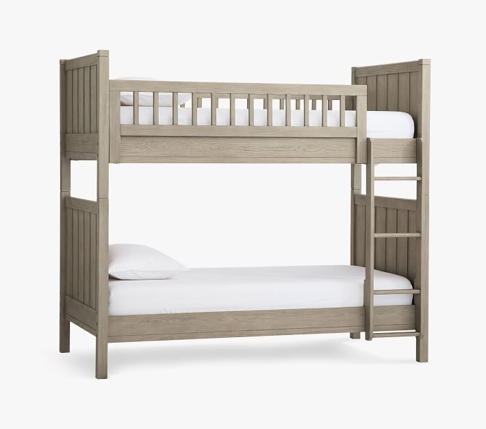 Solid Wood Bunk Beds Pine Bunk Bed With Ladder (13).jpg