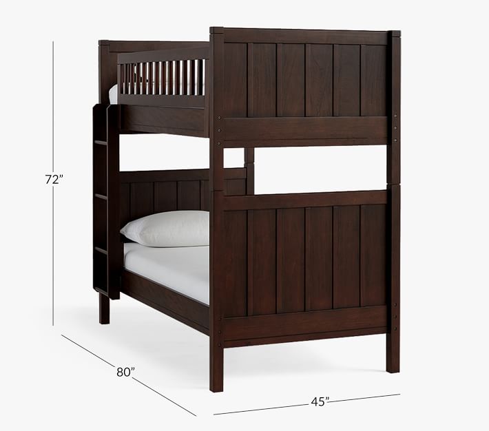 Solid Wood Bunk Beds Pine Bunk Bed With Ladder (12).jpg