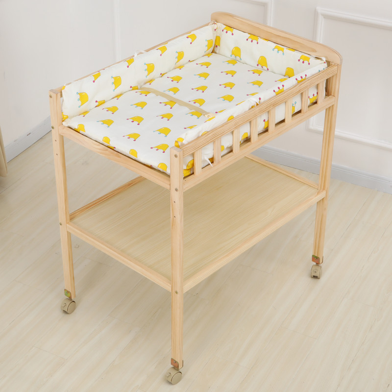 High quality table with baby changing unit changing cabinet (7).jpg