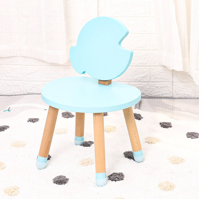 Hot sale new style wooden study table Cartoon animal style study table and chair set Wood round table and chair for kids (8).jpg
