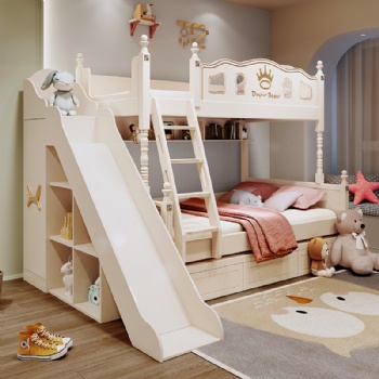 Solid Wood Bunk Bed
