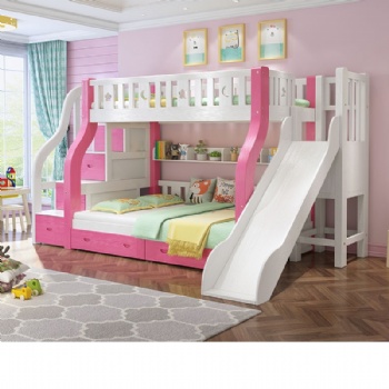 Wood Bunk Bed for Kids