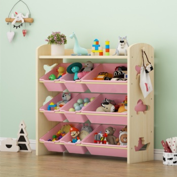 Children's Furniture Wooden Bookcase Shelf