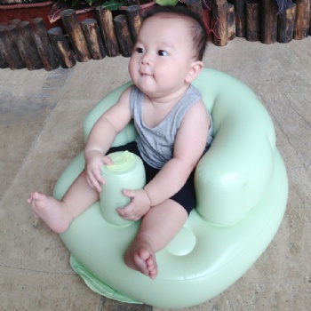 Inflatable seat child dining chair