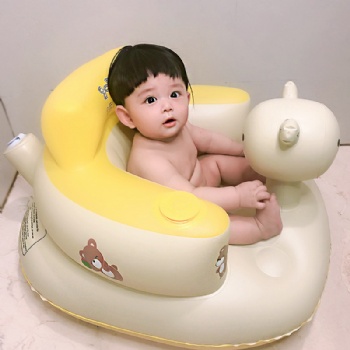 Inflatable seat child dining chair