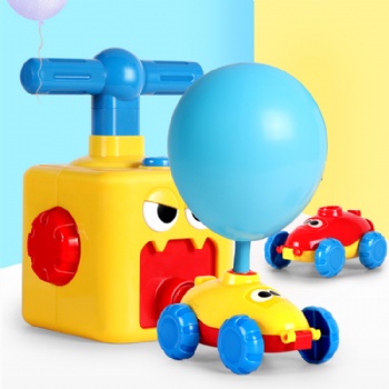 Baby puzzle balloon car