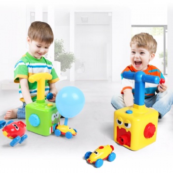 Baby new puzzle balloon car
