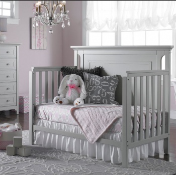 Adjustable Wooden baby cot Bedding