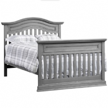 Height adjustable european style wooden kids bed for new born baby