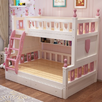 Castle bunk princess bed