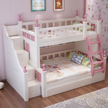 Castle bunk princess bed