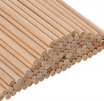 High quality wooden round shape dowel rods and stick