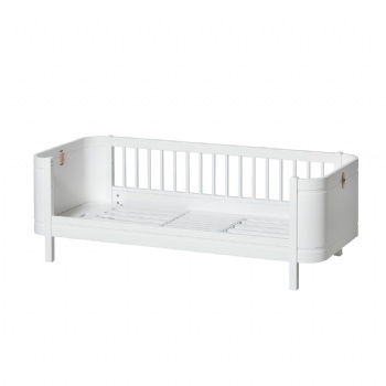 Baby Furniture Wood Mini+ Basic Cot White