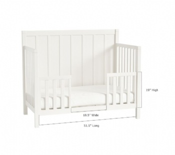 Convertible cheap pine cribs beds customized