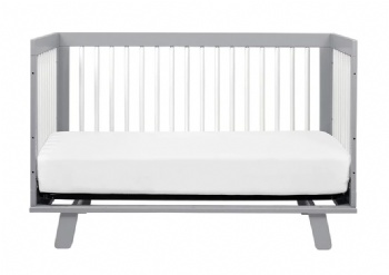 Moon Series 3-in-1 Convertible Crib (Grey-White)
