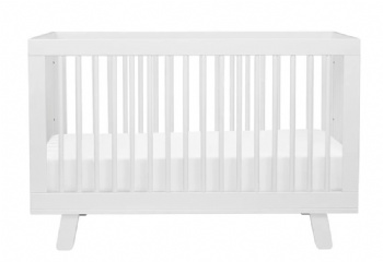 Moon Series 3-in-1 Convertible Crib (White)