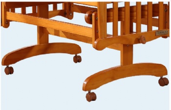 Banni Series  Baby Cot With Wheels