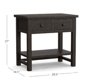 Night Stand With Drawers Home Bedroom Furniture Wooden Bedside