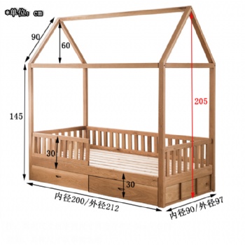 LEPINKIDS Factory made tree house bunk bed ifor kids bedroom
