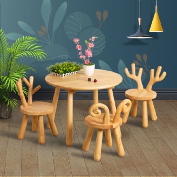 Kids Tables and Chair Wooden Study Table Set  Activity Table Desk for Children