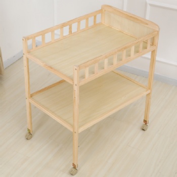 High quality table with baby changing unit changing cabinet